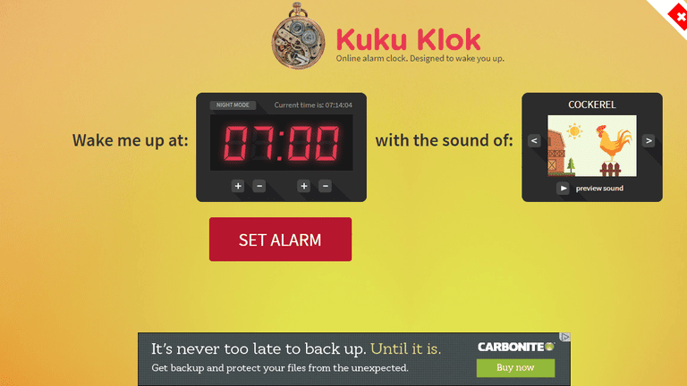 Top Free Online Alarm Clocks