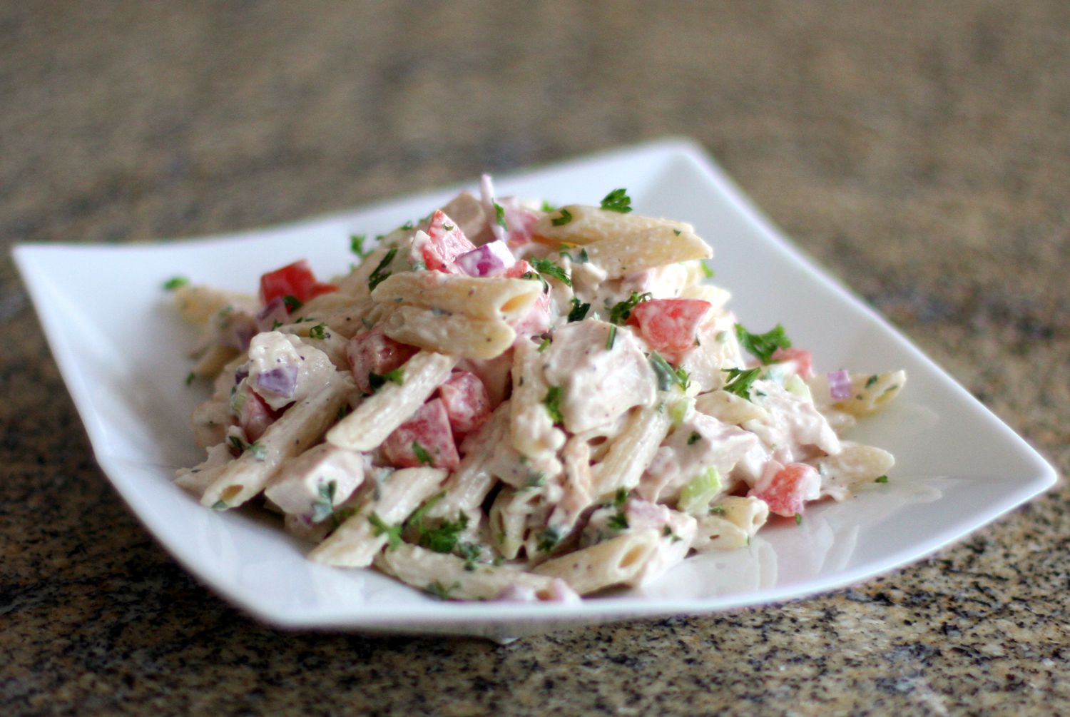 Pasta Salad With Chicken and Bacon Recipe