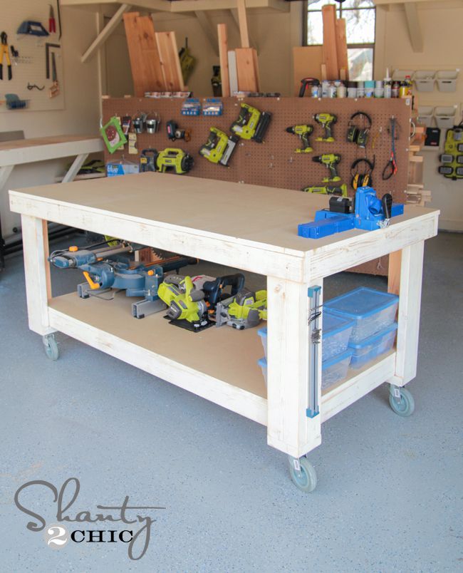 17 Free Workbench Plans and DIY Designs