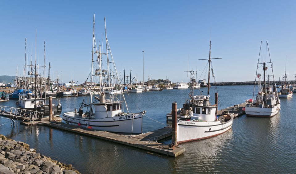 Commercial fishing boats