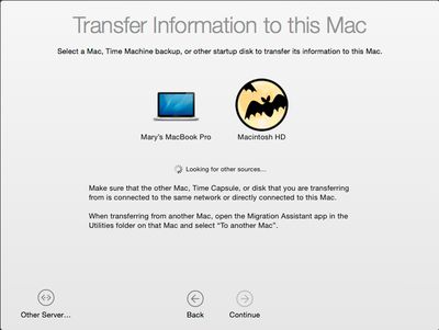 Mac Manual Migration