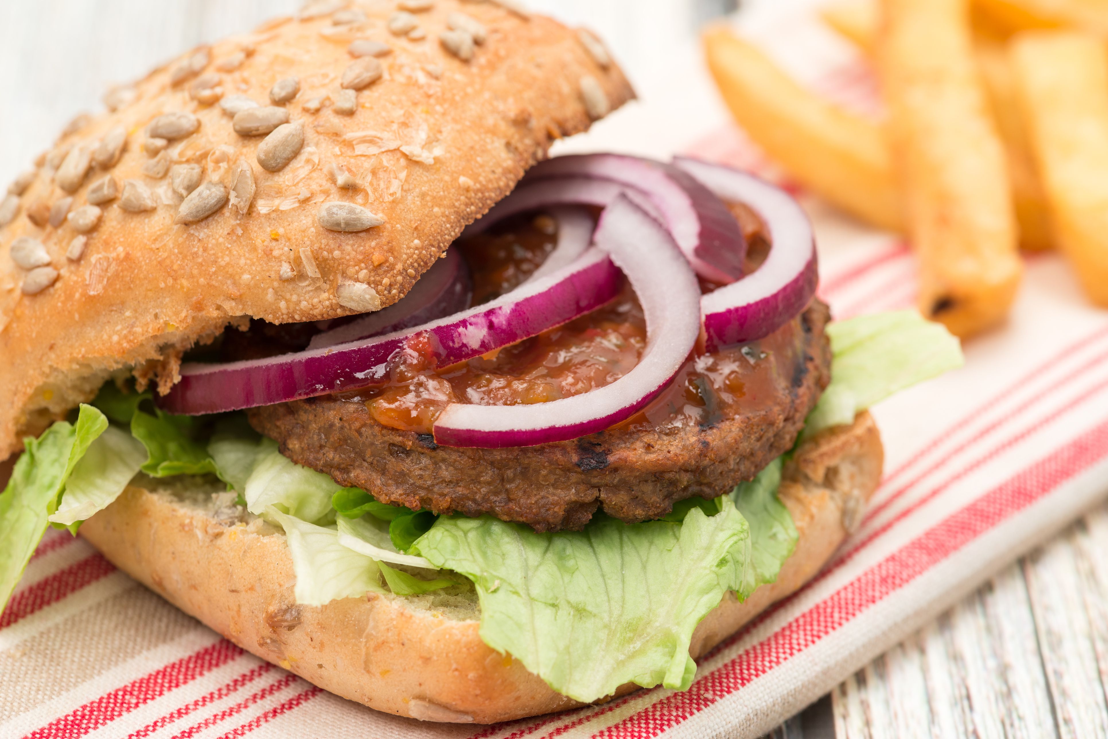 Easy Vegan Tofu Veggie Burgers