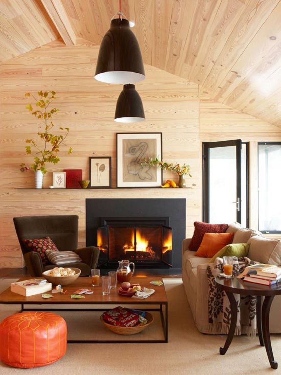 24 Creative Fall Harvest Home Decor Ideas   Autumnlivingroom 5990ca030d327a001038da0d 