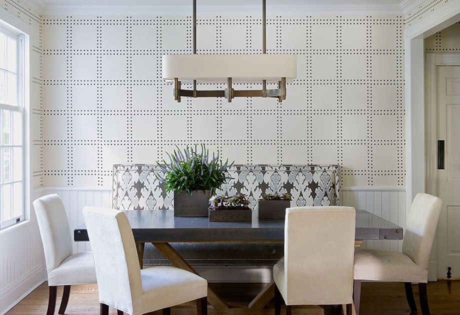 25 Amazing Dining Rooms with Wallpaper