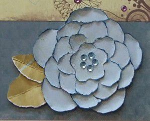 DIY Torn Paper Flower Embellishments for Scrapbooking