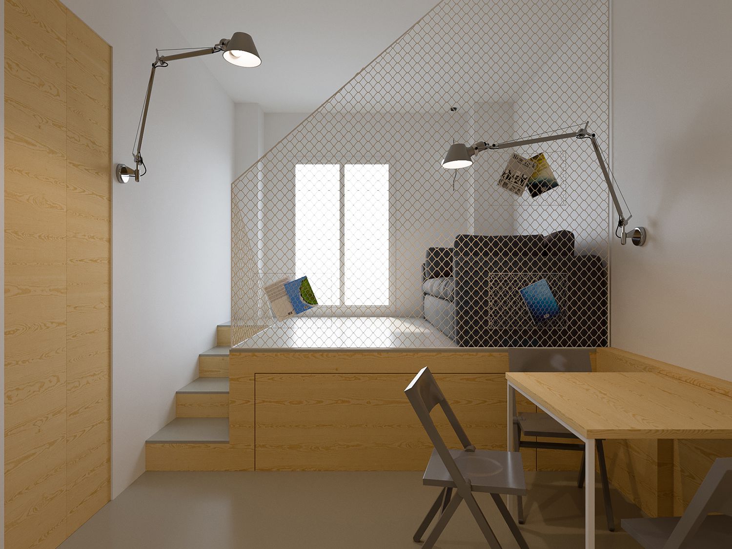 Ultra-Minimalist Micro-Apartment