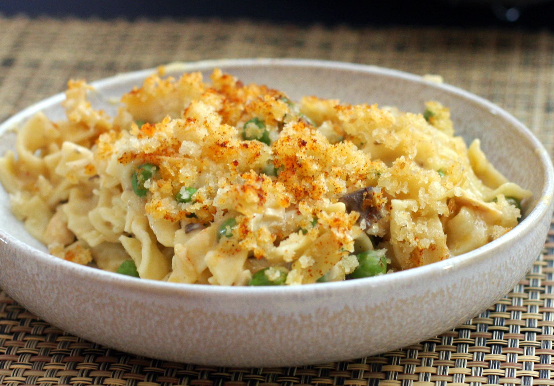 Easy Tuna Noodle Casserole Recipe With Cheddar Cheese