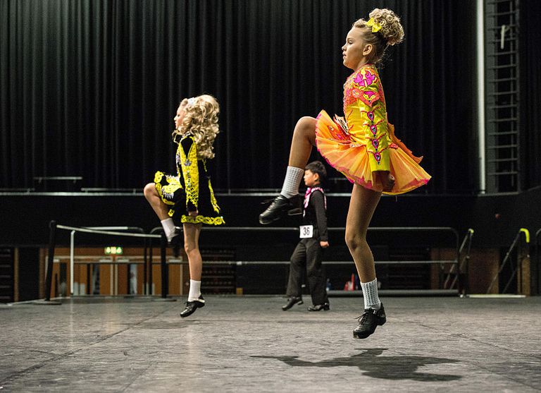 Dancers Compete In The World And European Irish Dancing Championships