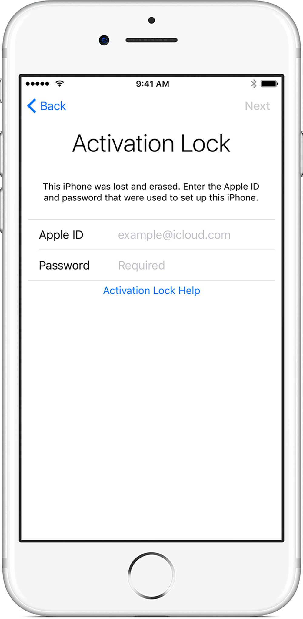 how to factory reset activation locked iphone