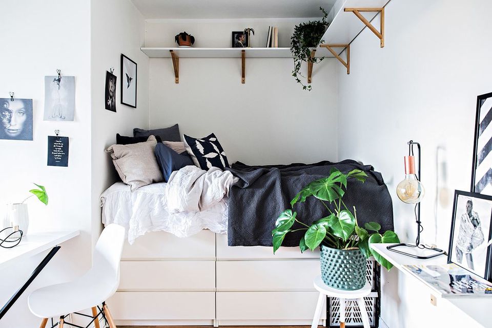 21 best ikea storage hacks for small bedrooms