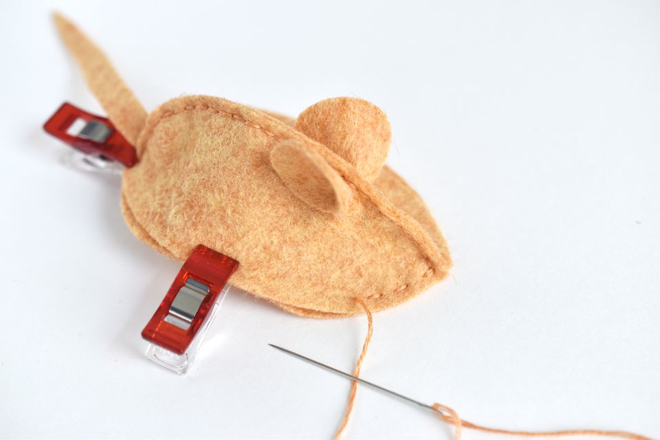 Download Free Hand Sewing Pattern for a Catnip Mouse Cat Toy