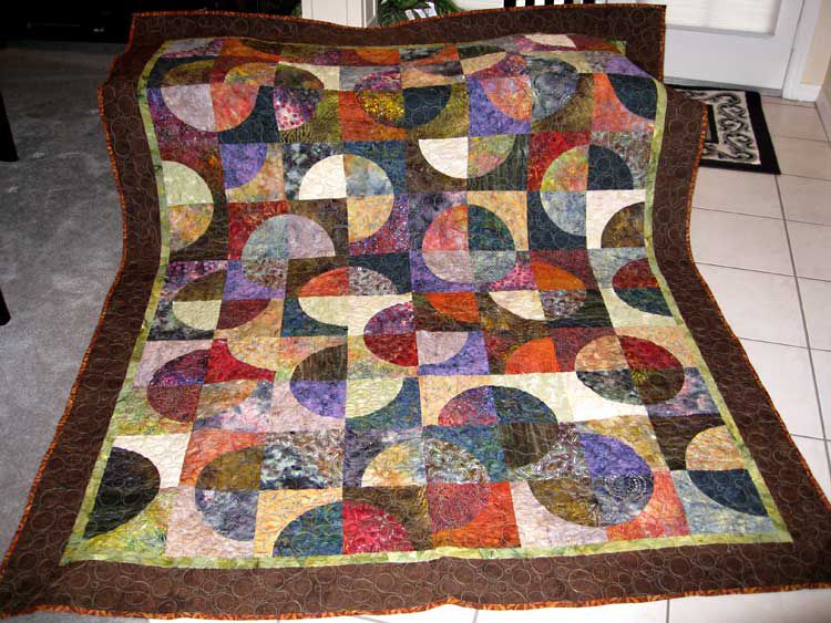 New York Beauty And Other Quilts With A Circular Theme