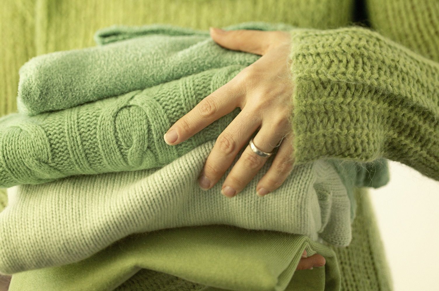 How to Wash Dry and Reshape Sweaters