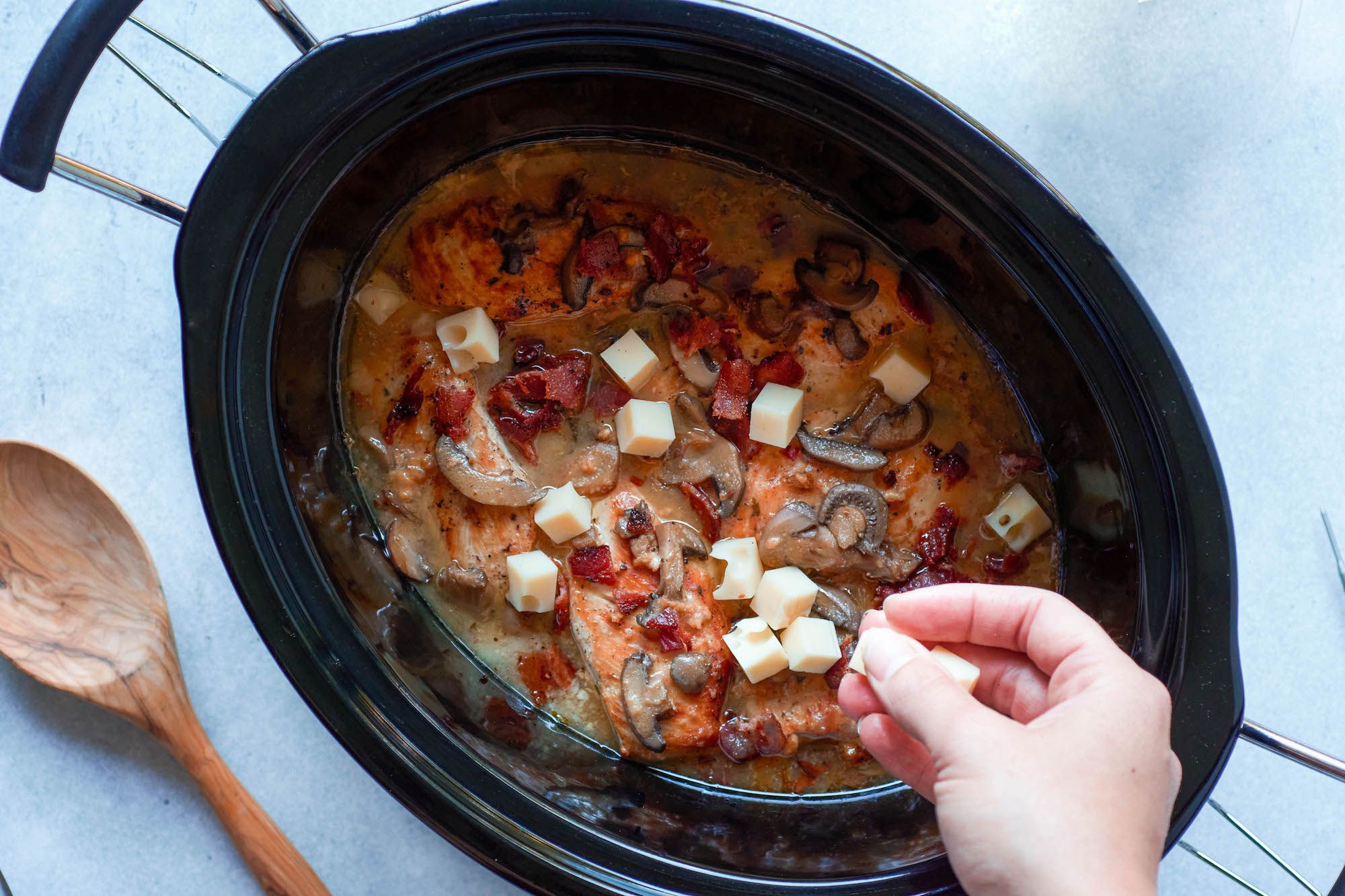 Crockpot chicken supreme recipe