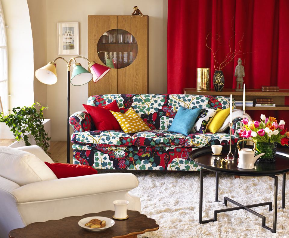 colourful living room pictures