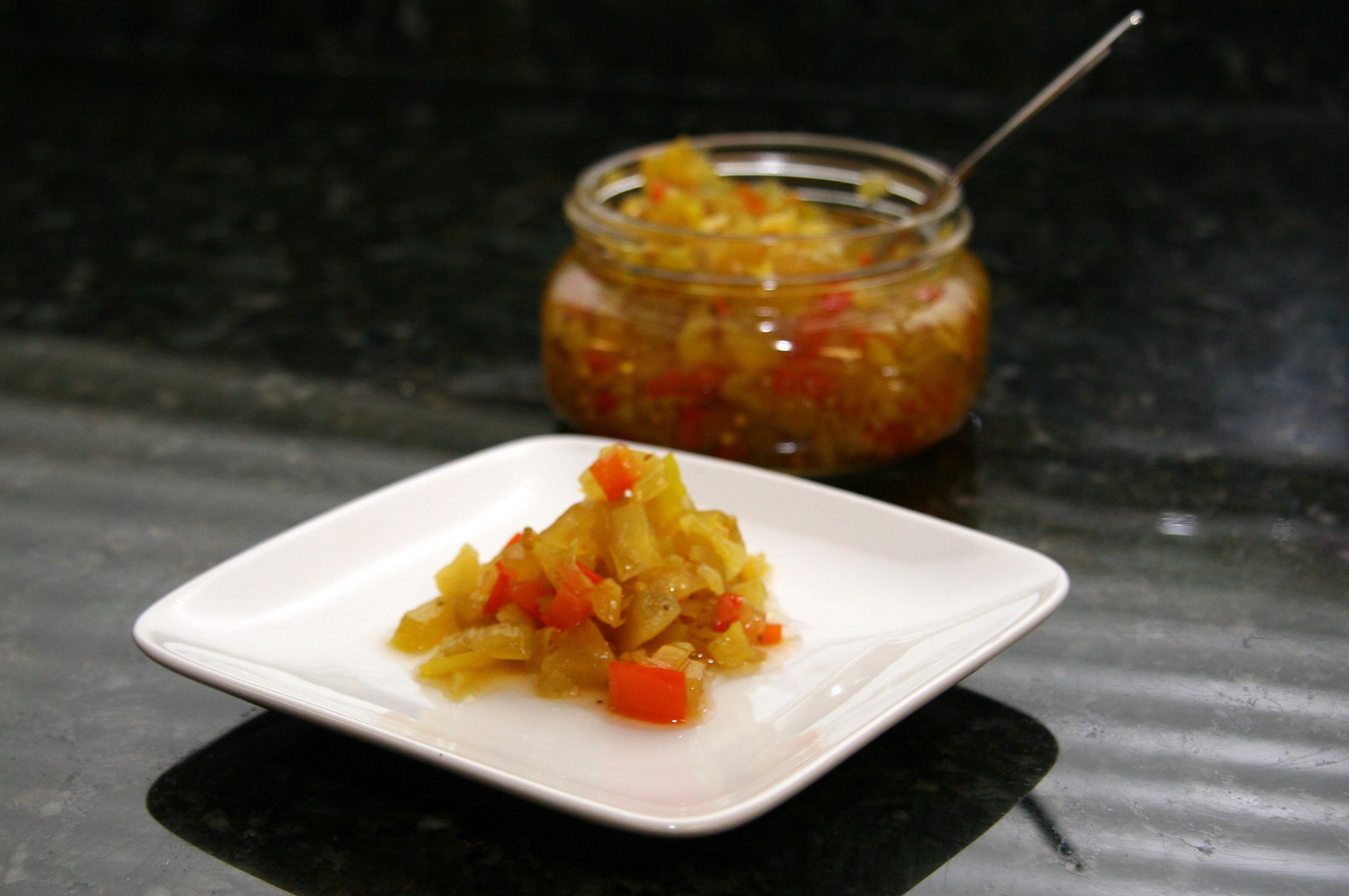 Classic Chow Chow Relish Recipe with Green Tomatoes
