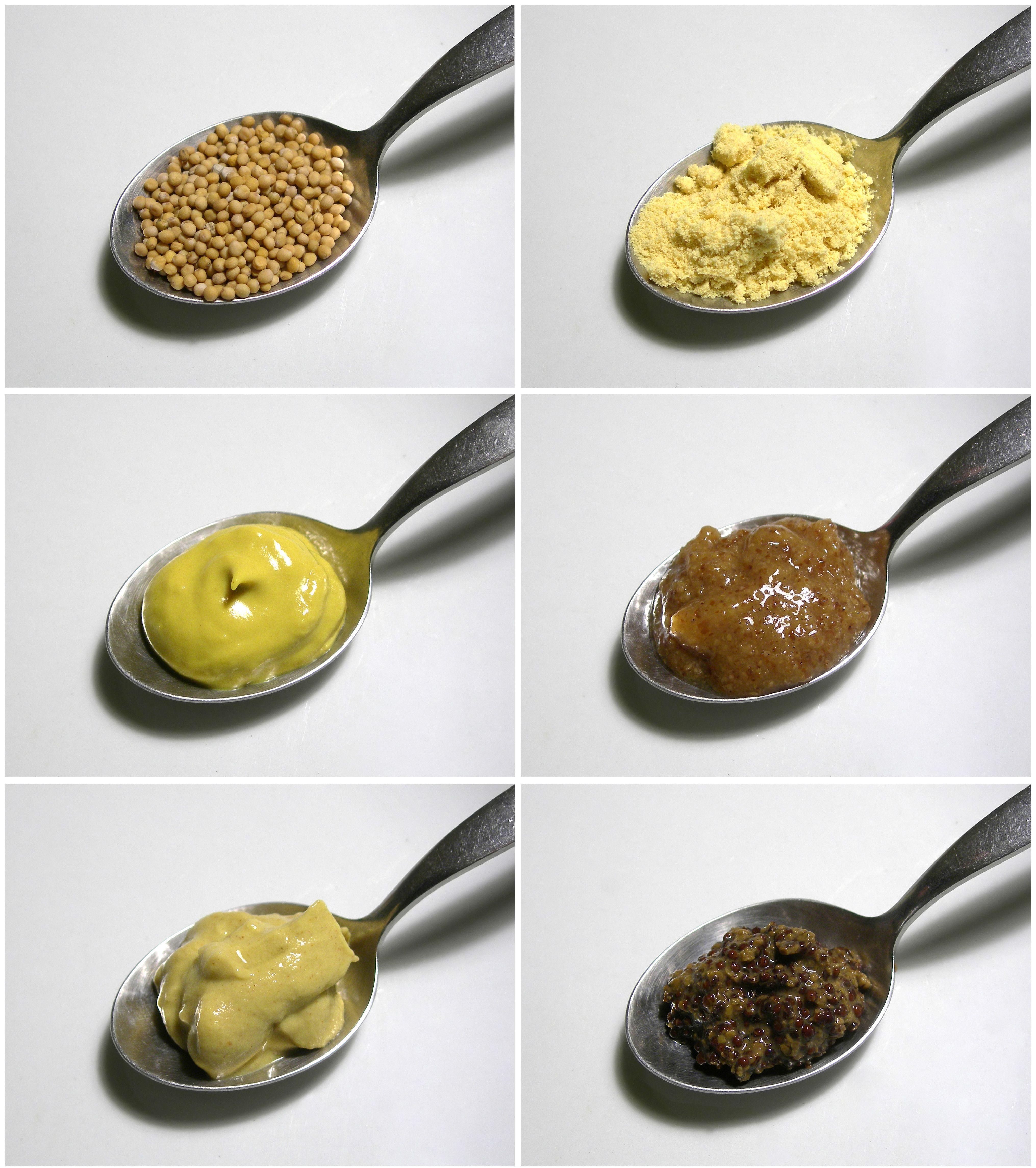 Mustard Varieties - Dijon, English, German