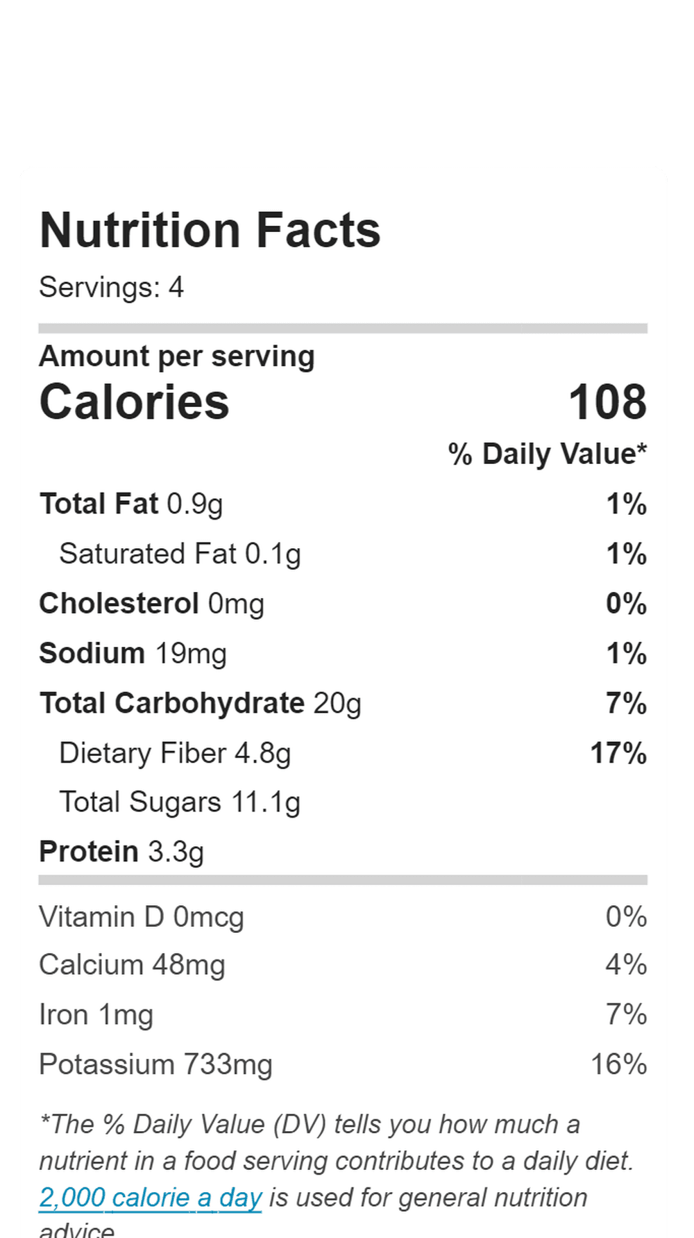 nutrition and calories in tomato and roasted red pepper pasta sauce - 108 calories per portion, 0.9 grams of fat, 3.3 grams of protein, 11.1 grams of sugar and 20 grams of carbs. 