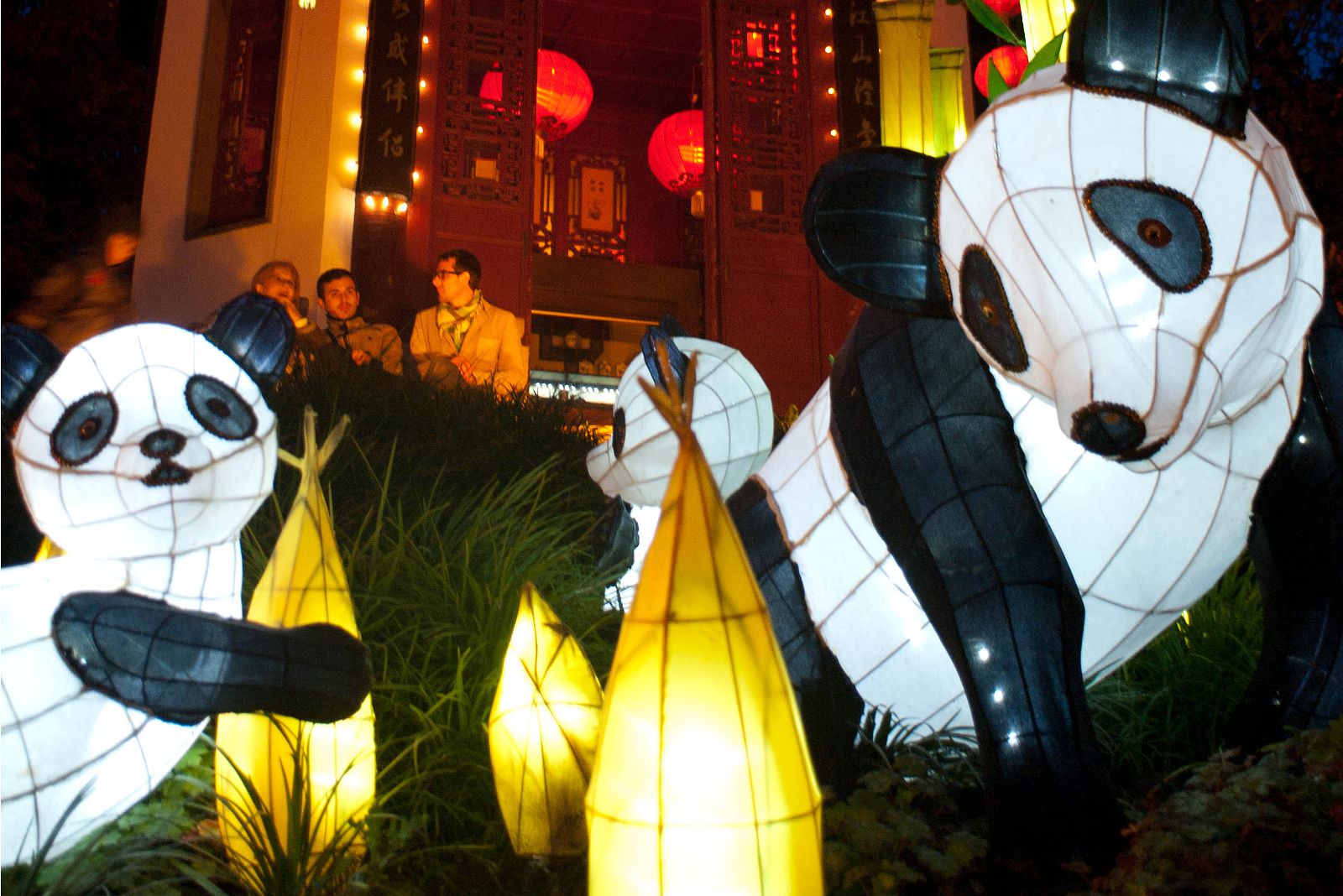 Chinese Lanterns at Montreal Botanical Gardens of Light