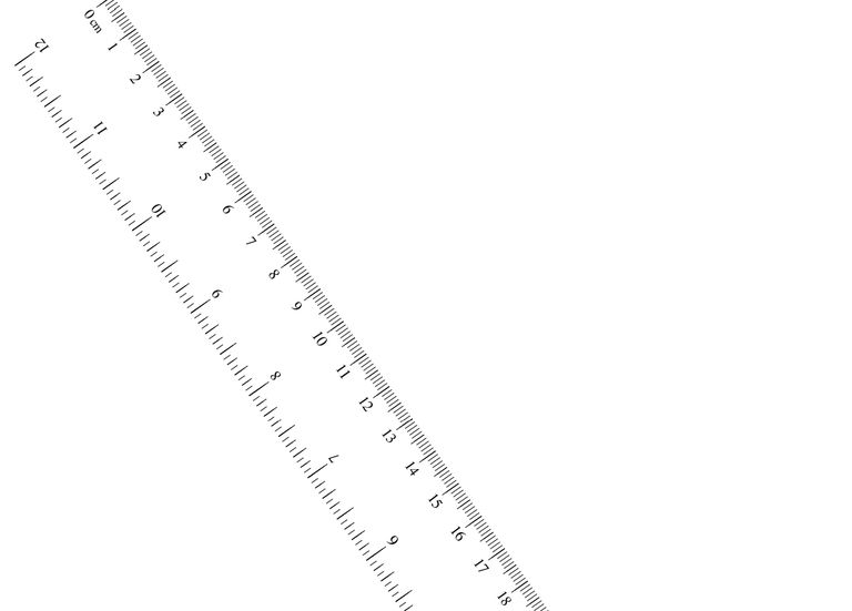 ruler online life sized ruler