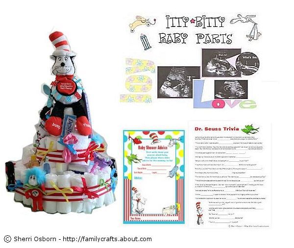 Dr. Seuss Baby Shower Games