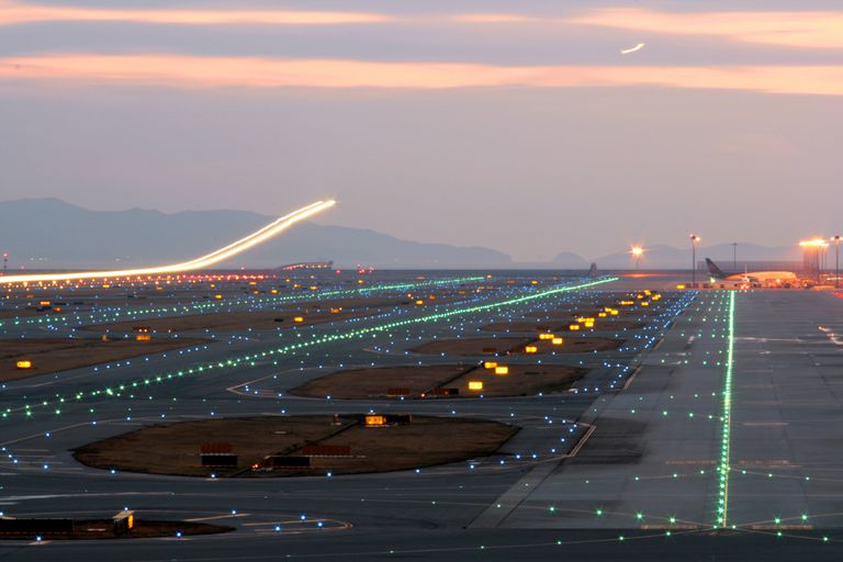 Model Airport Runway Lights