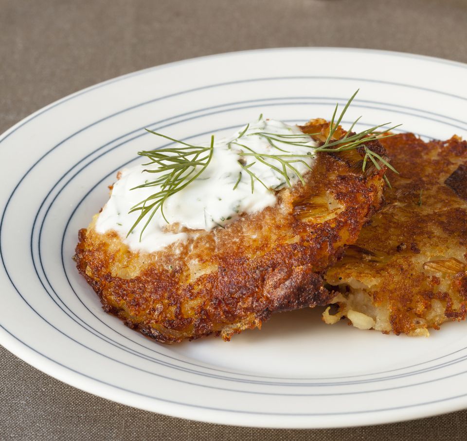 Traditional Hanukkah Potato Latkes Recipe