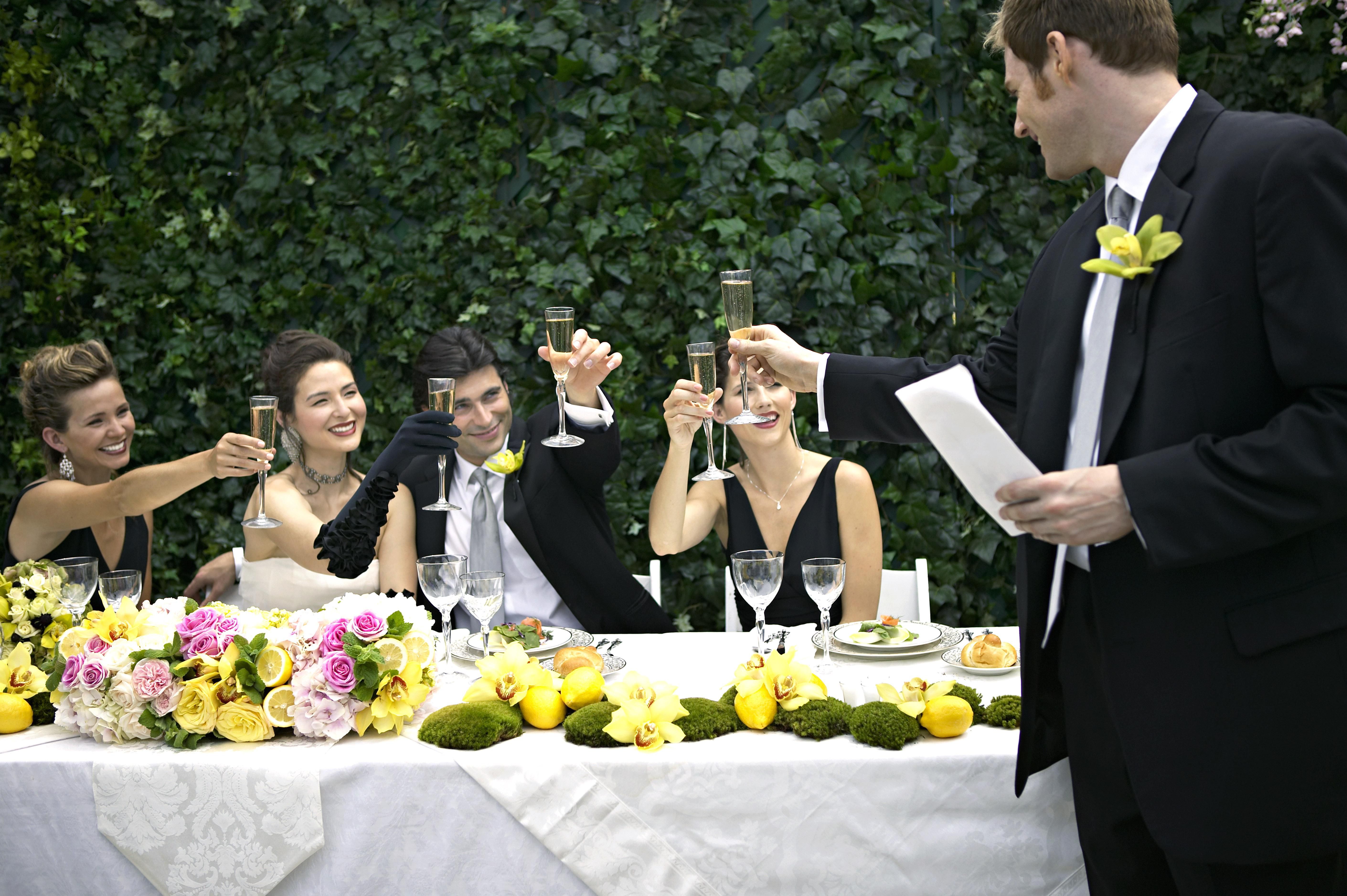 how to write and give a great wedding toast