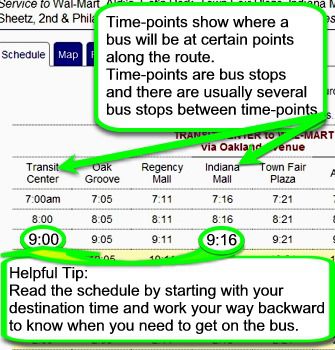 smart bus schedule