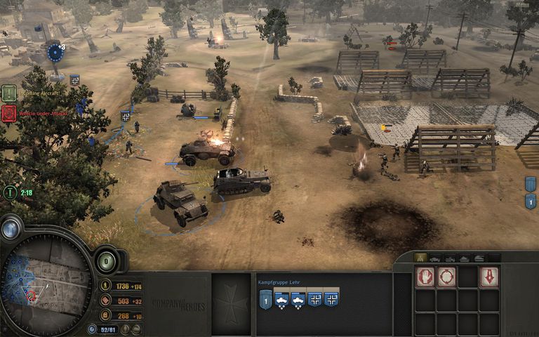 company of heroes opposing fronts british units
