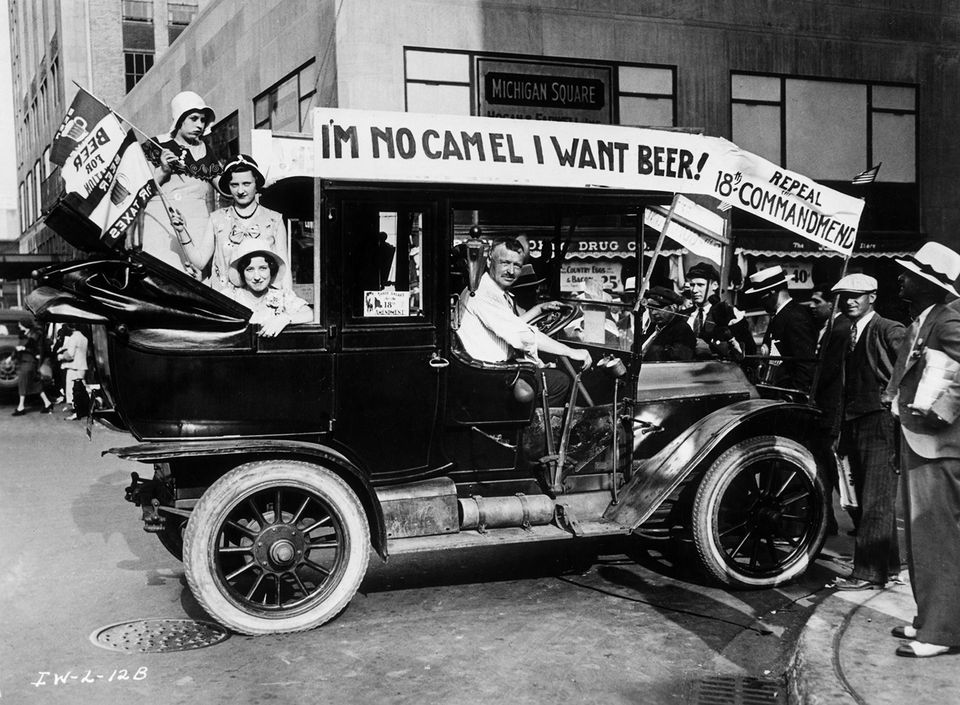 The United States Prohibition of Alcohol: 1920-1933