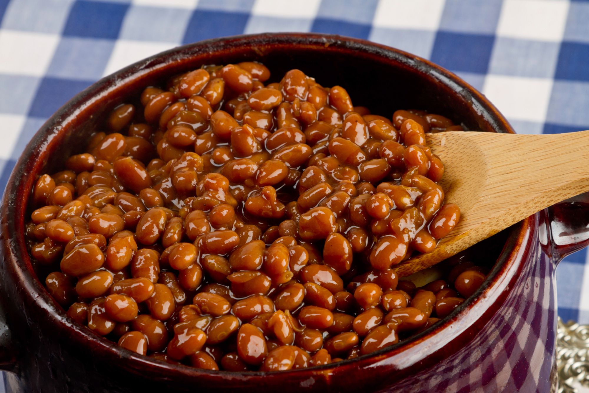 Homemade Baked Beans In The Slow Cooker Eat At Home - Rezfoods - Resep ...