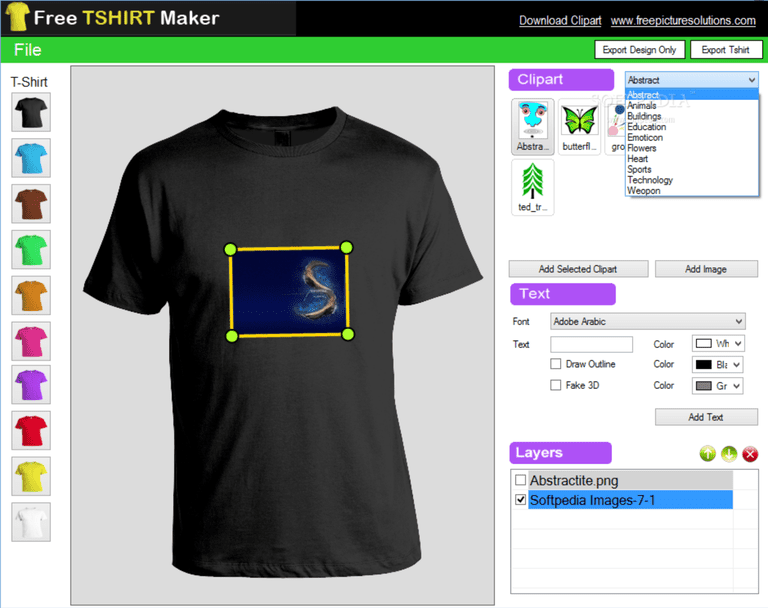 T-Shirt Design Software and Services