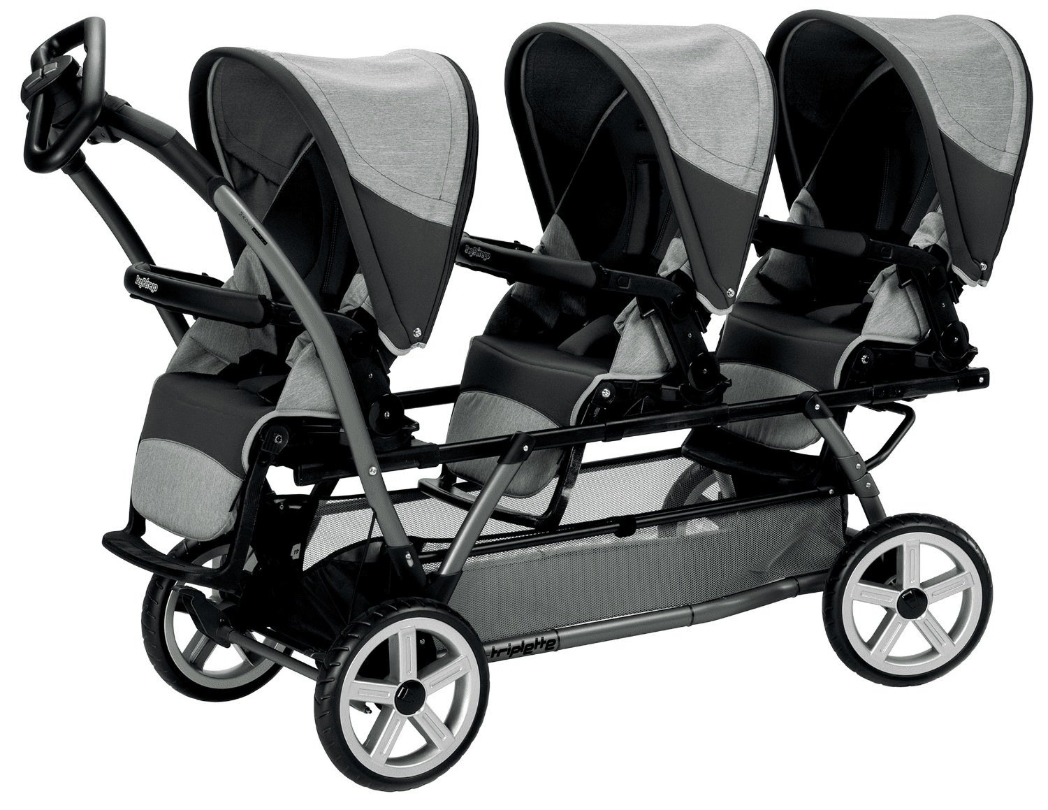 Triple Strollers for Triplets