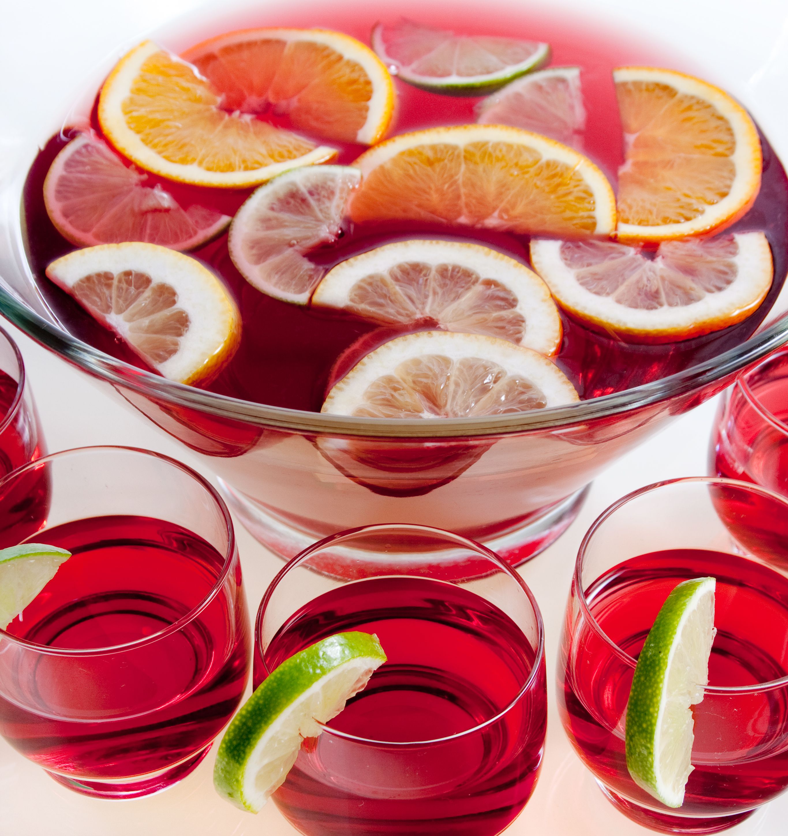 Sparkling Cranberry Punch Non-Alcoholic Drink Recipe