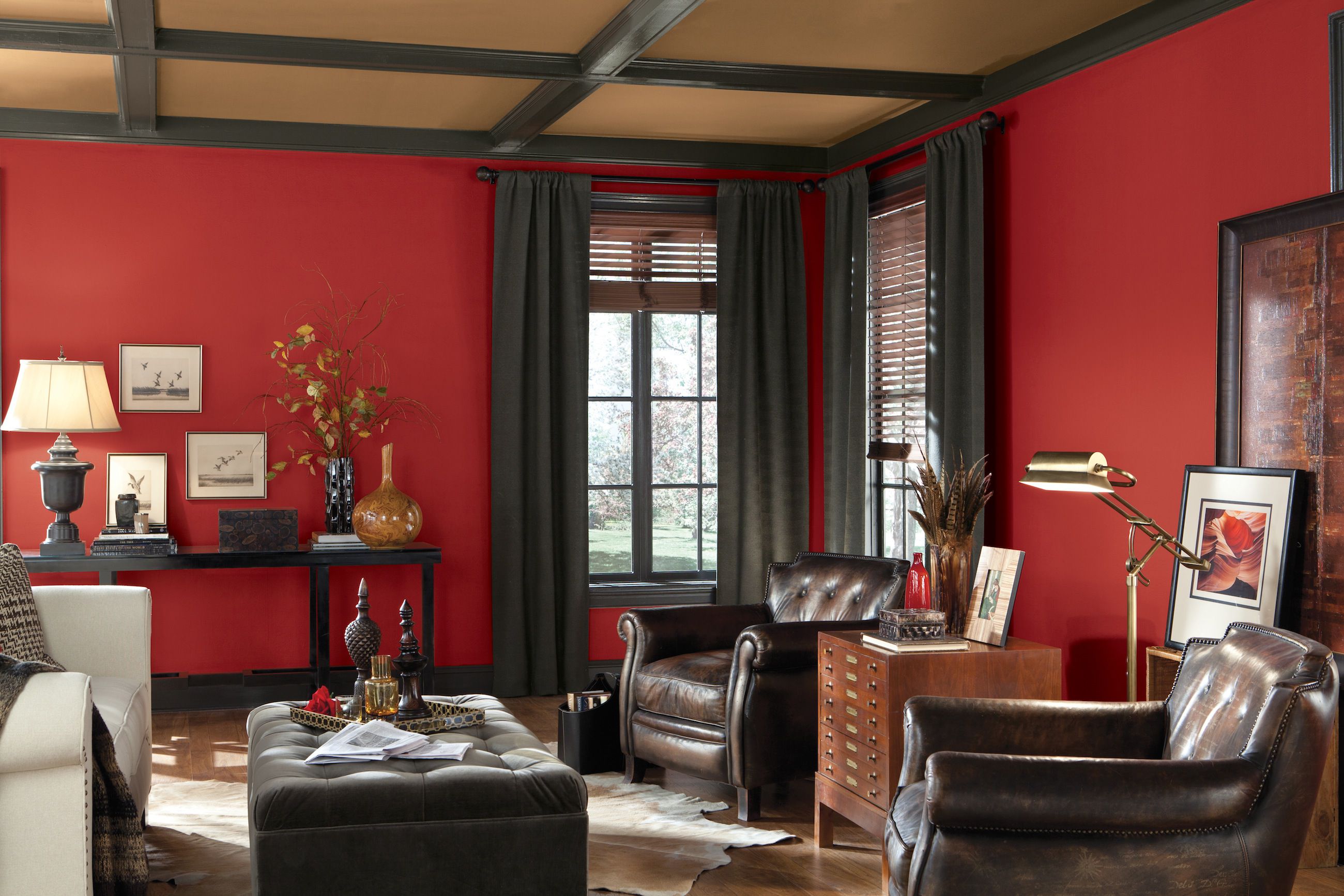 See the Hottest Red Paint Colors