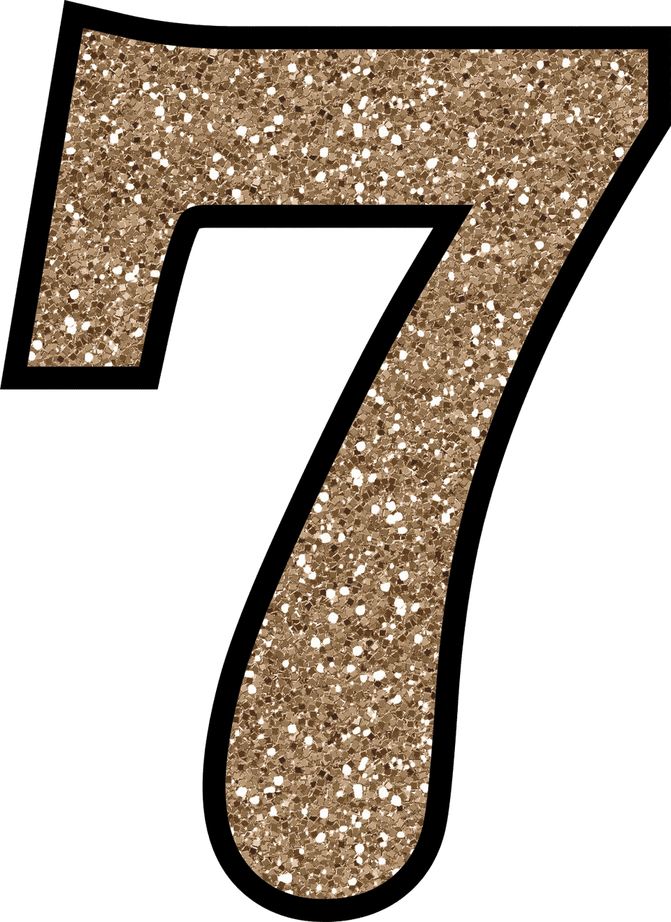 free glitter numbers 0 9 to download and print