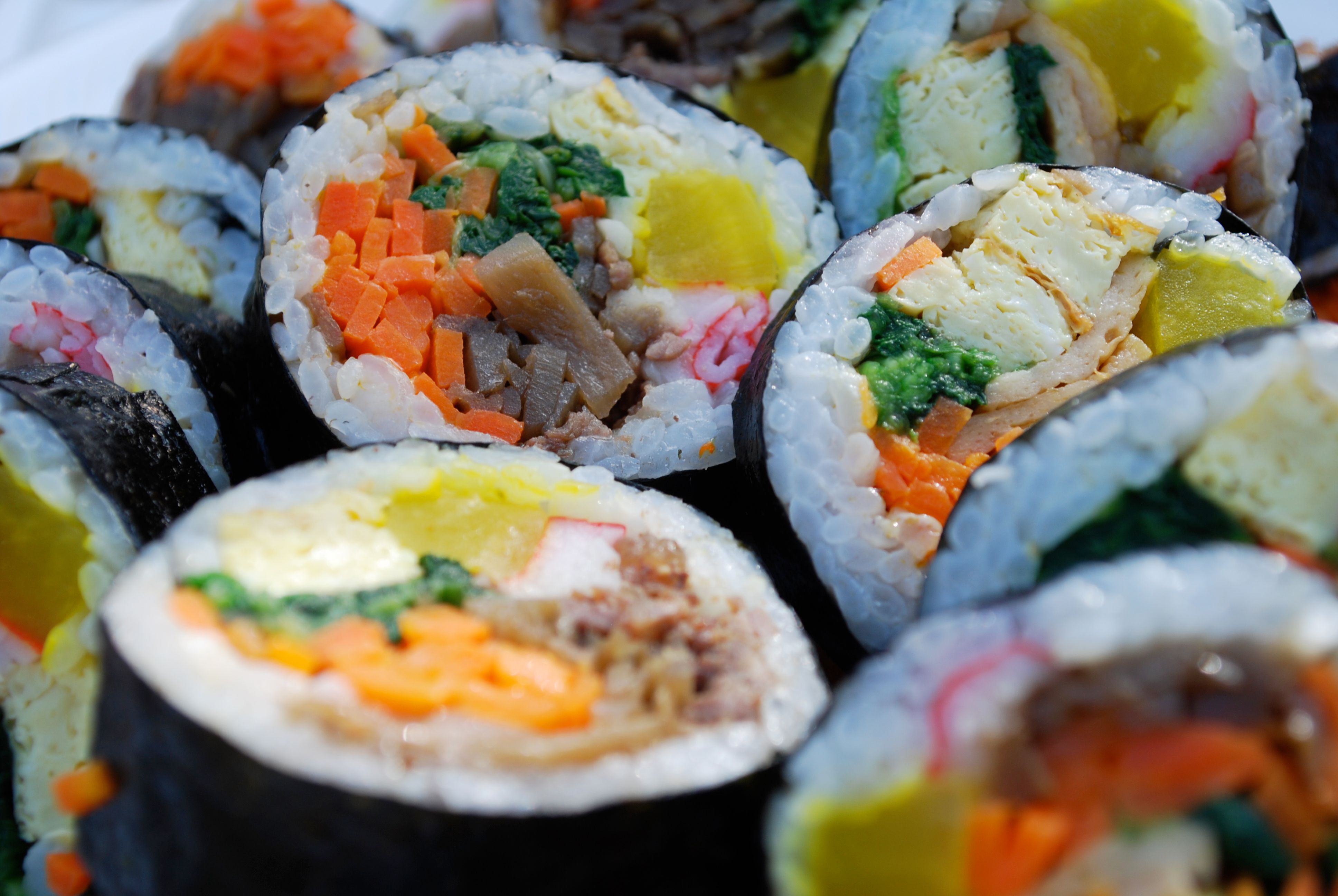 Korean “sushi” Rolls Recipe Kimbap Gimbap 3360