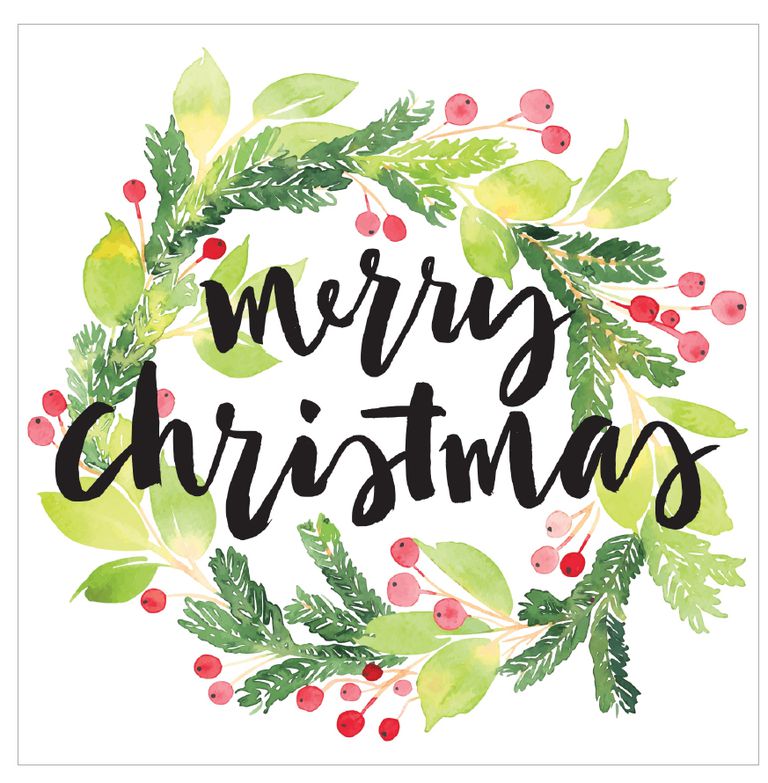 Merry Christmas Card Free Printable Printable Templates