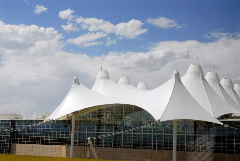 Tensile Membrane Architecture, Denver Airport 1995, Colorado