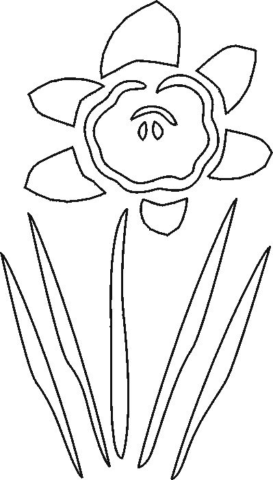 Free Flower Stencils to Print and Cut Out