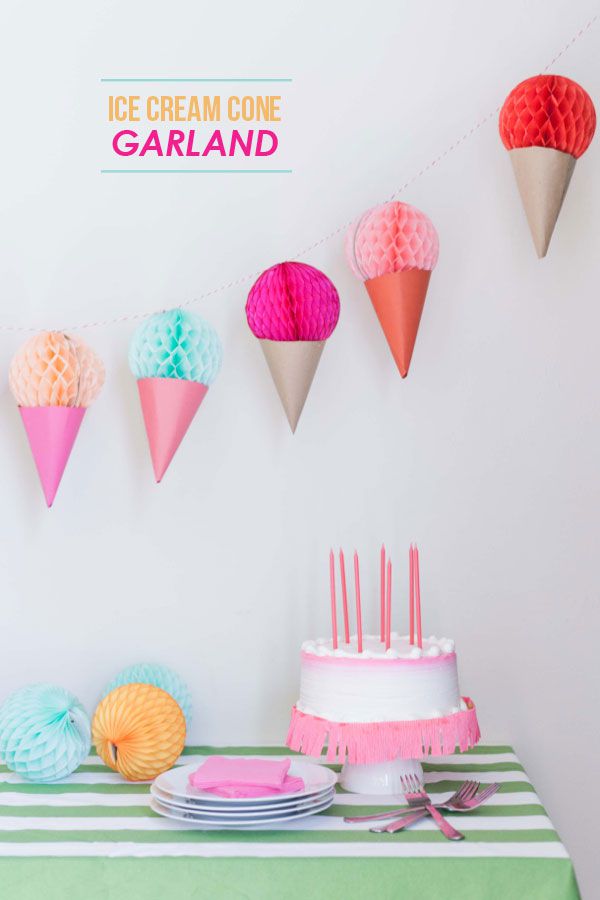 How To Make Ice Cream Decorations Image collections - How 