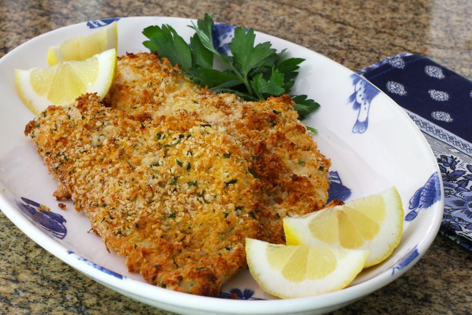 Baked PankoCrusted Fish Fillets Recipe