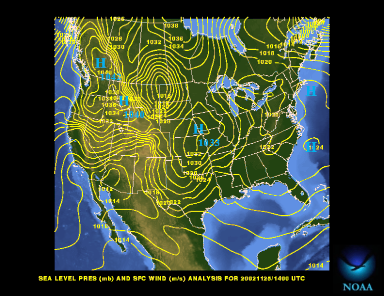 Isobars - A Weather Guide Definition