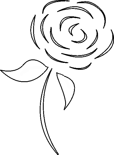 Free Flower Stencils to Print and Cut Out