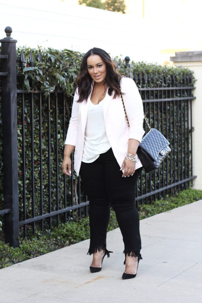 jean outfits for plus size