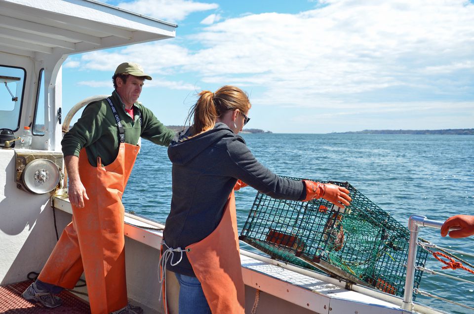 Lucky Catch Lobster Boat Portland Maine