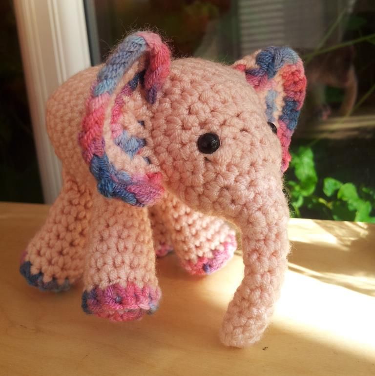 11 FREE Crochet Elephant Patterns