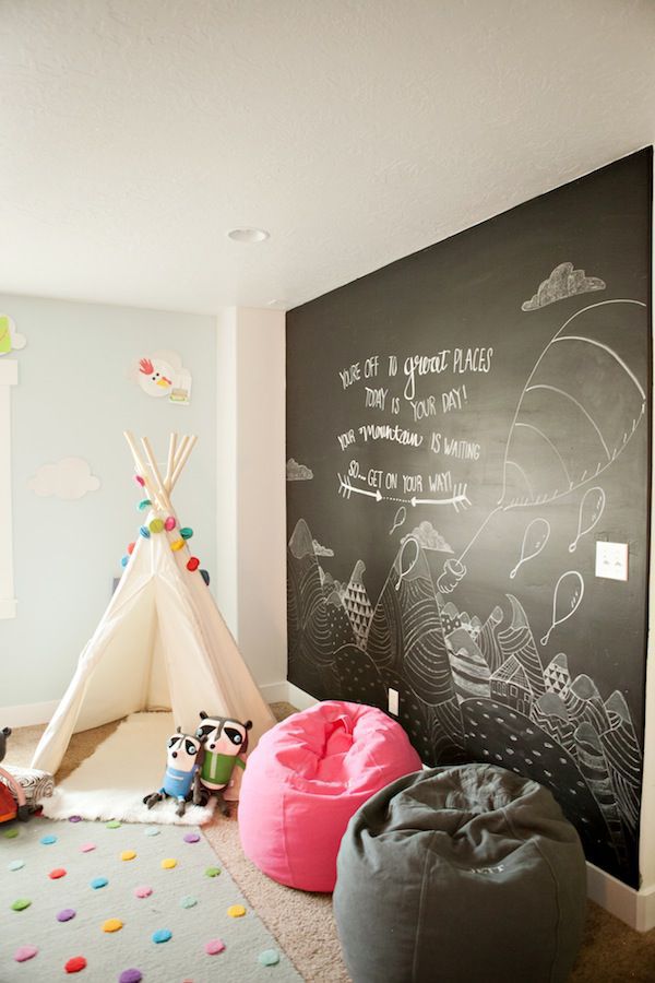 DIY Chalkboard Paint Ideas for Nurseries & Kids' Rooms