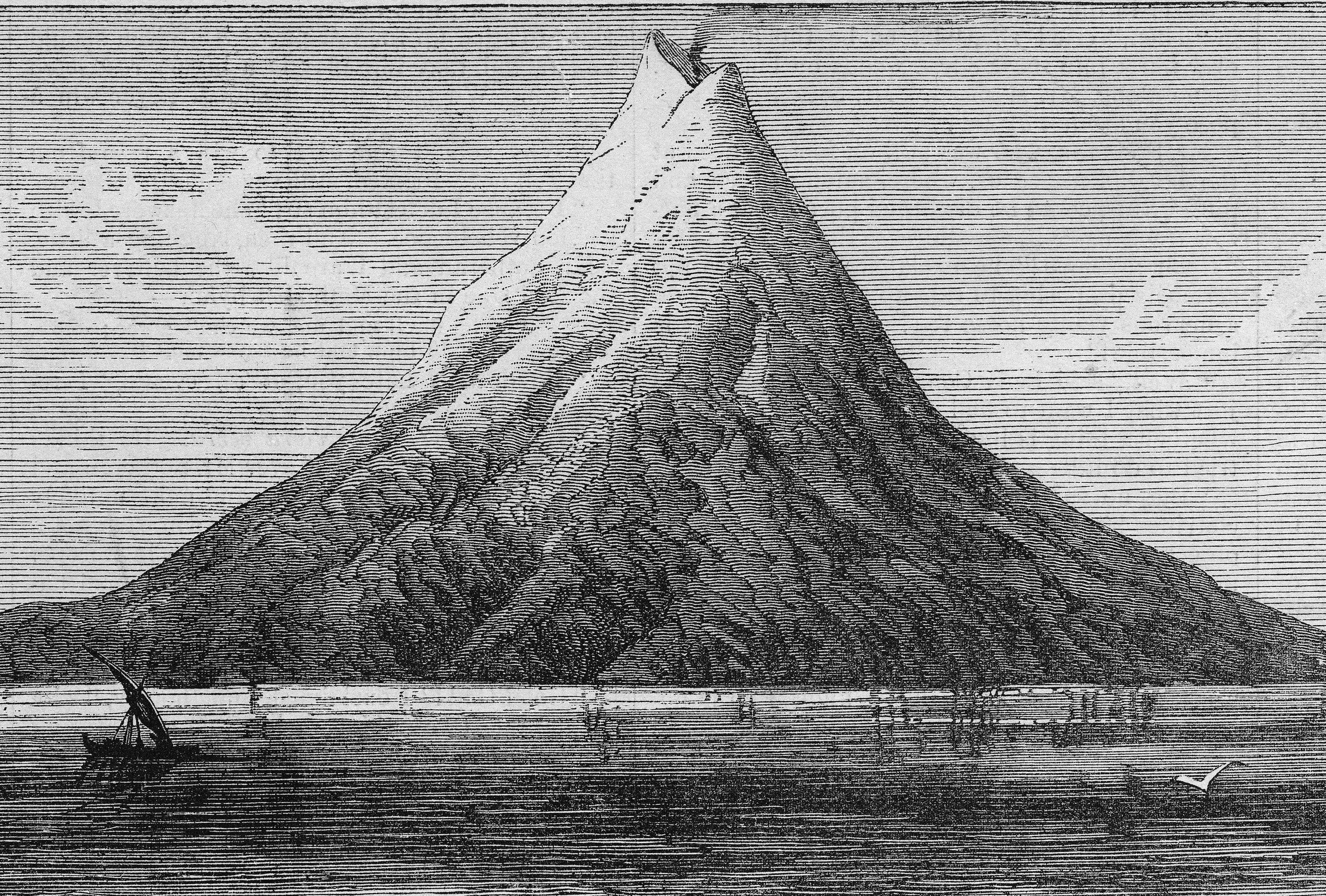 Krakatoa Volcano Eruption of 1883